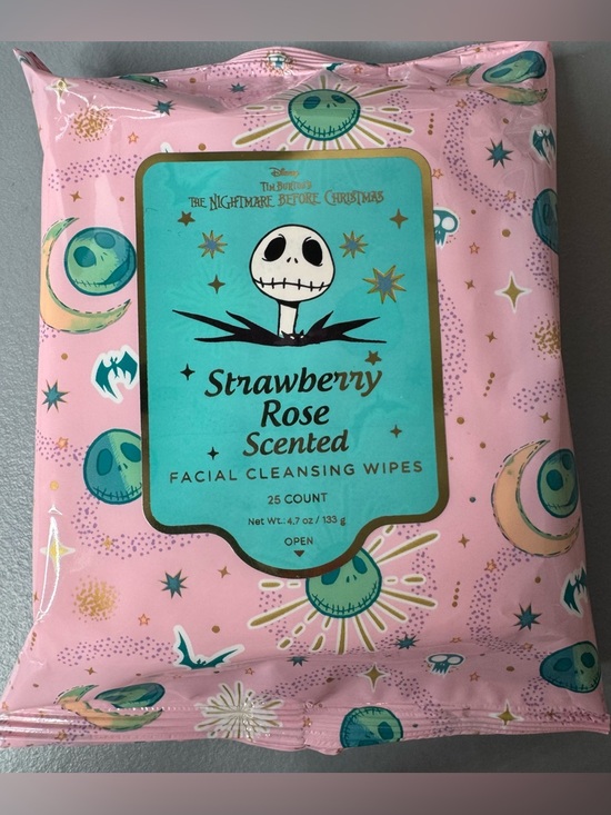 Disney Other - Disney The Nightmare Before Christmas Jack celestial strawberry rose wipes 25ct